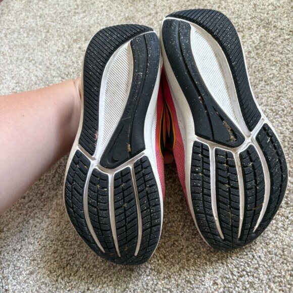 Nike Starrunner Just Do It Grade School Girl Size 12C Pink Velcro Running Shoes - Picture 8 of 10